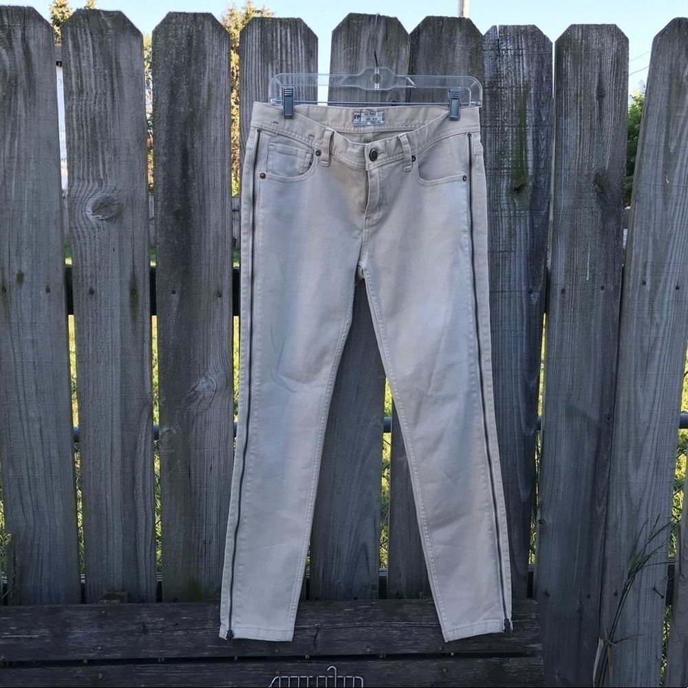 Free people high rise skinny colored jeans